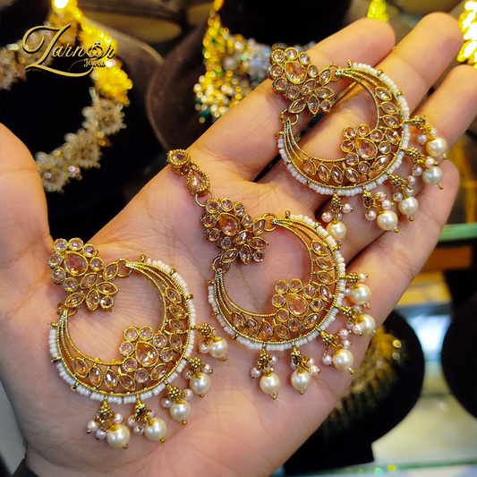 Reverse A.D Earrings Tika