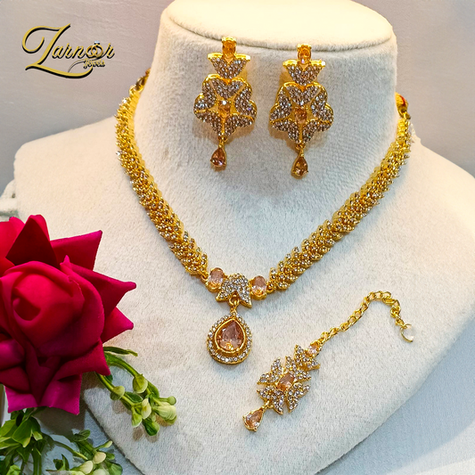 Zircion Necklace set