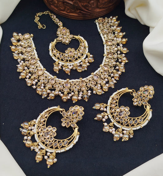 Reverse A.D Necklace Set