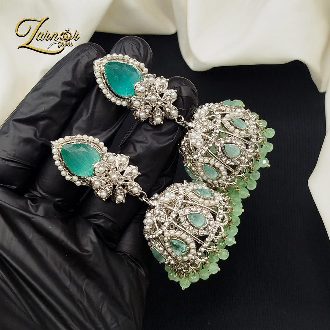 Stone Work Jhumki