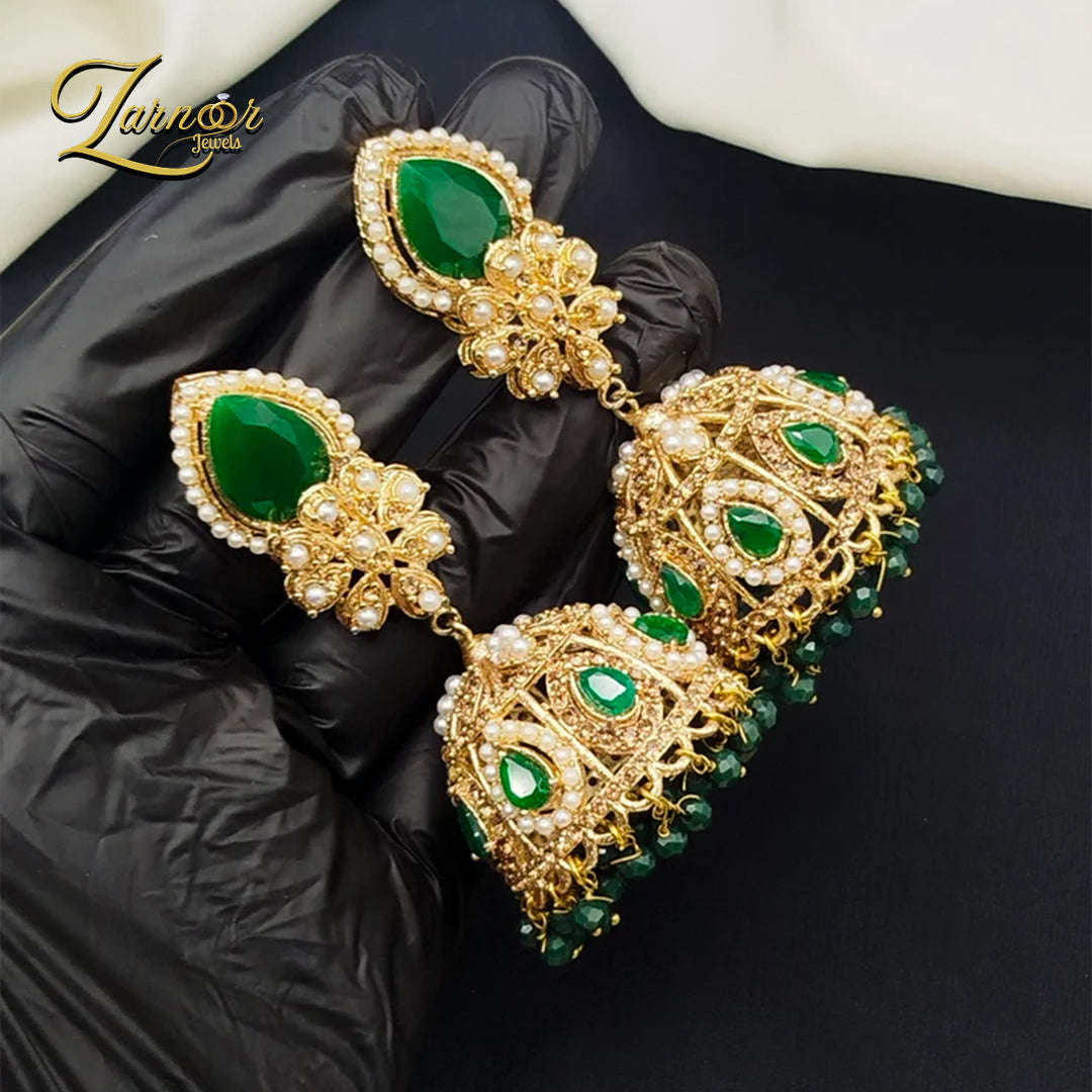 Stone Work Jhumki