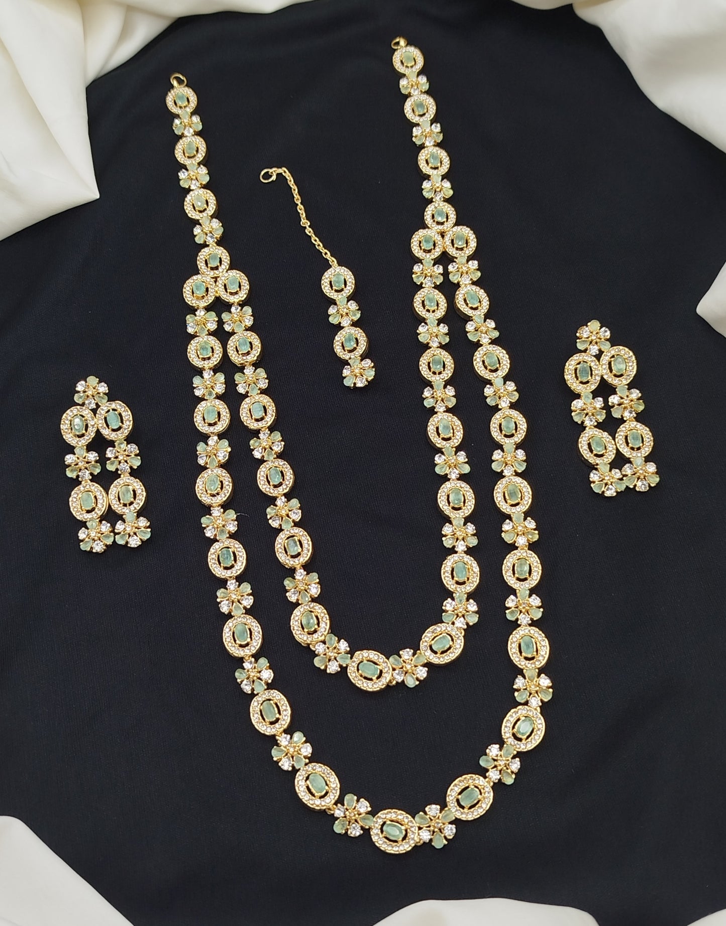 Stylish long mala set