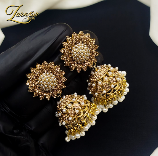 Unique style jhumki