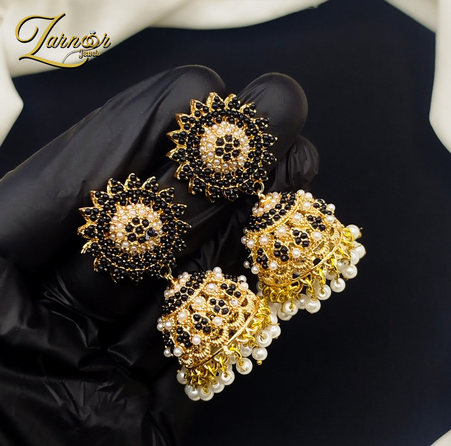 Unique style jhumki