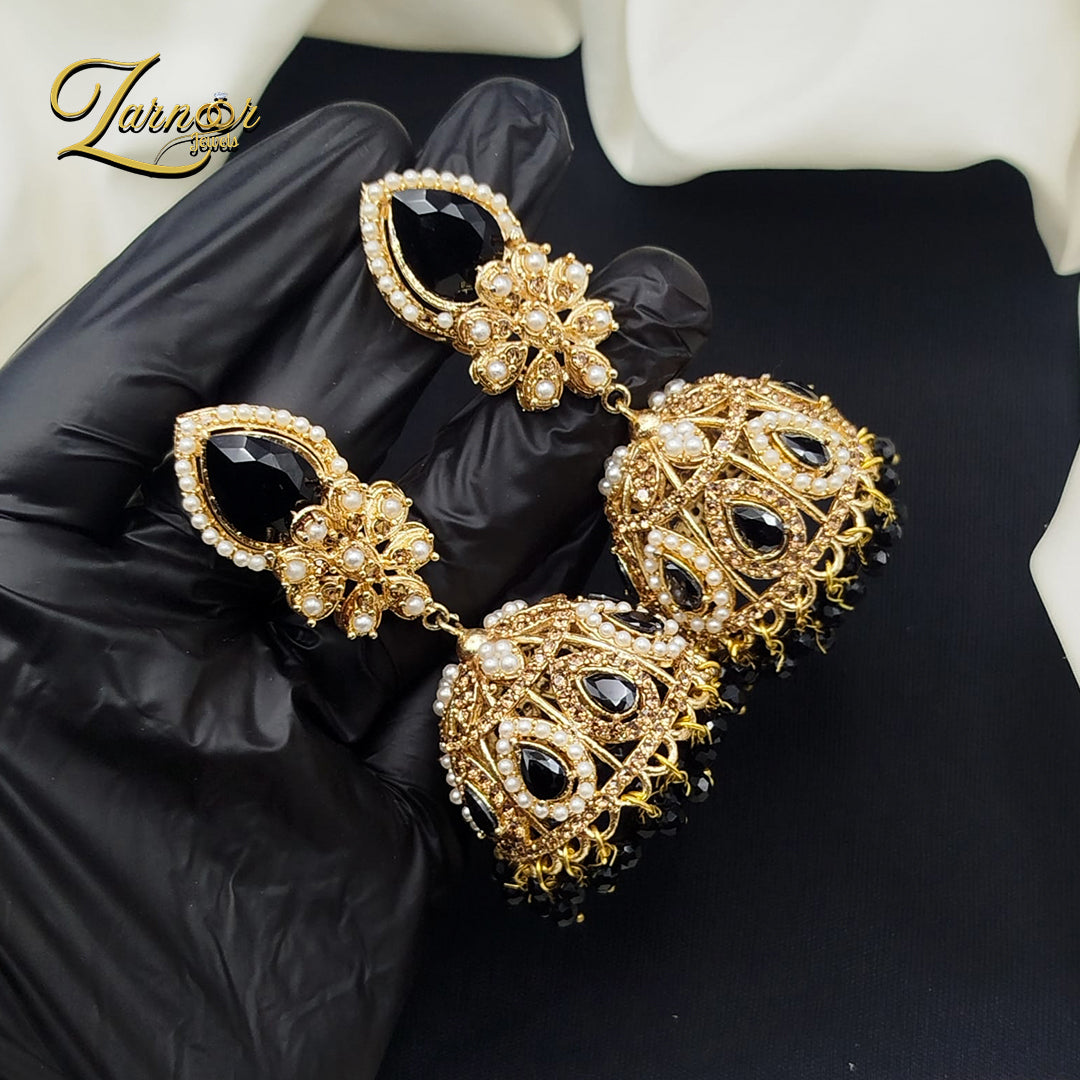 Stone Work Jhumki