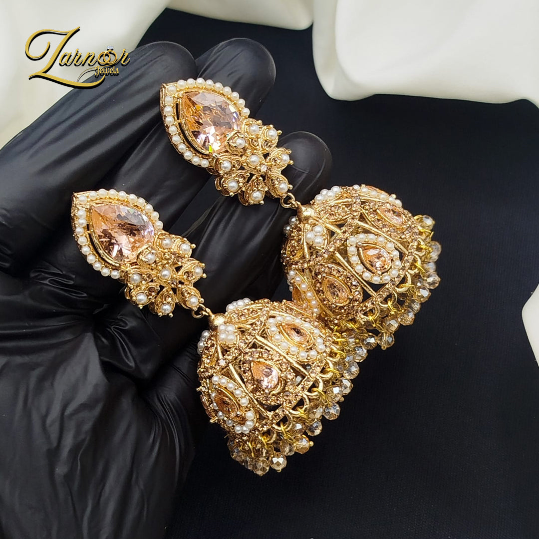 Stone Work Jhumki