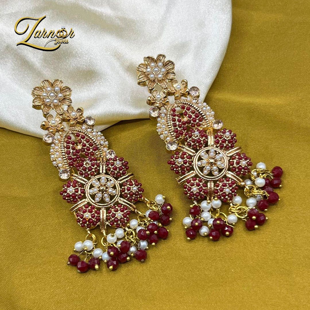 Royal Lotus Earrings