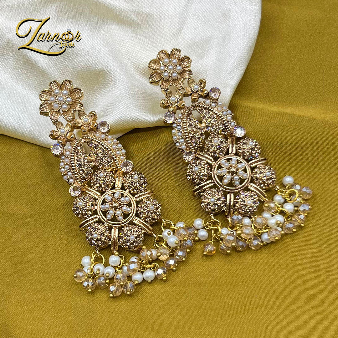 Royal Lotus Earrings