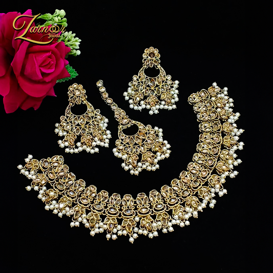 Reverse A.D Necklace Set
