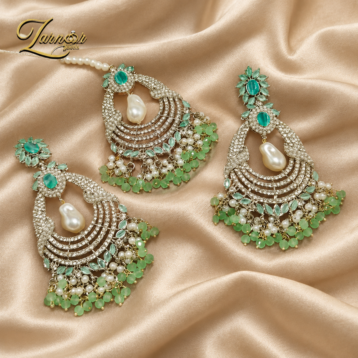 Premium look earrings tika