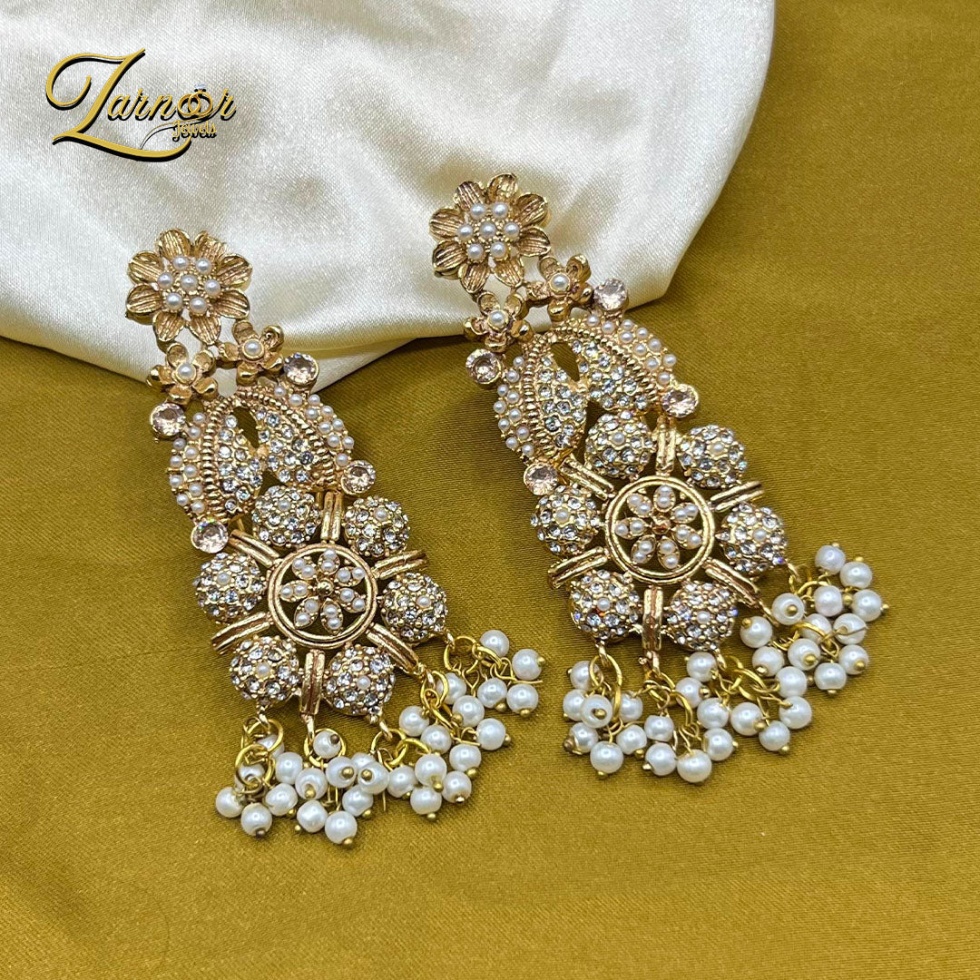 Royal Lotus Earrings