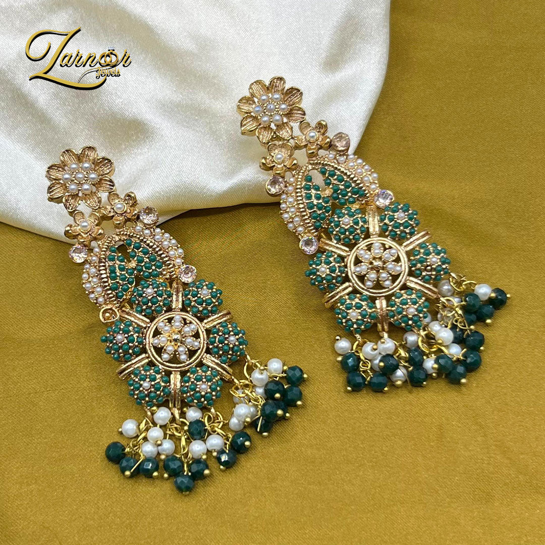 Royal Lotus Earrings