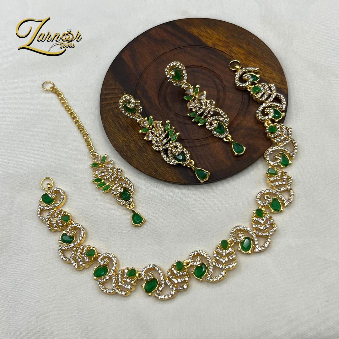 Zircon Necklace Set