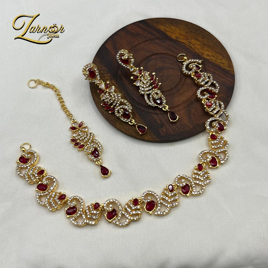 Zircon Necklace Set
