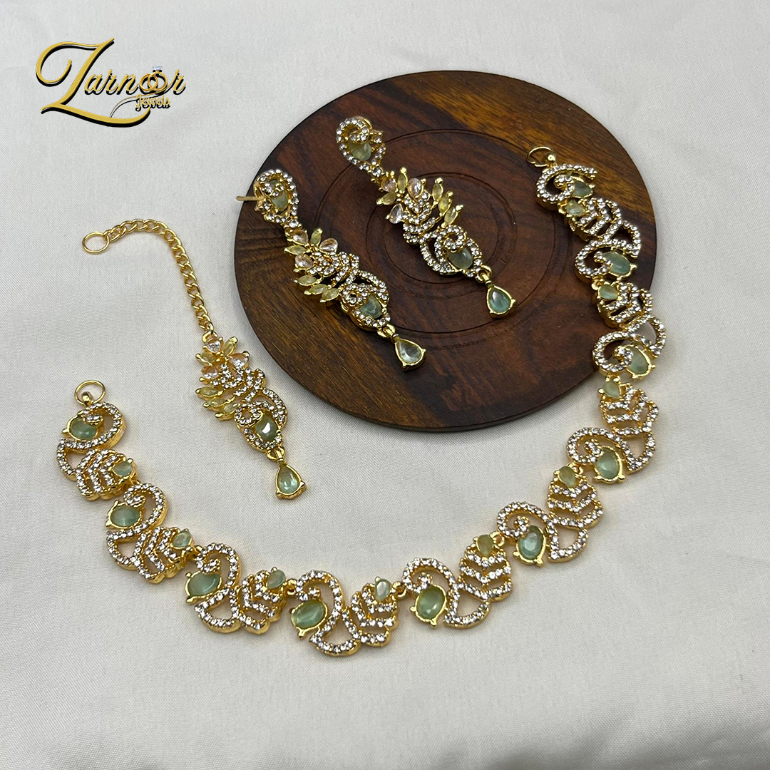 Zircon Necklace Set