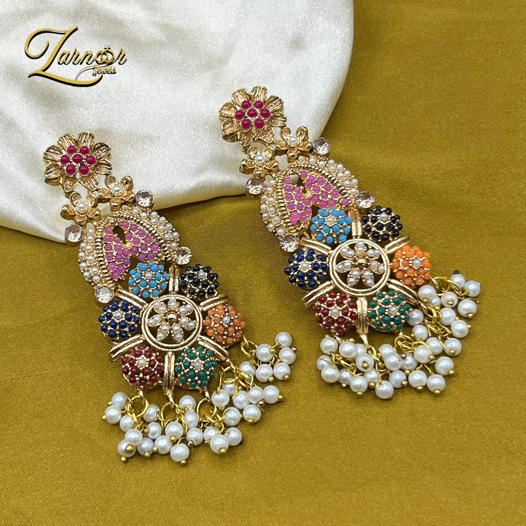 Royal Lotus Earrings