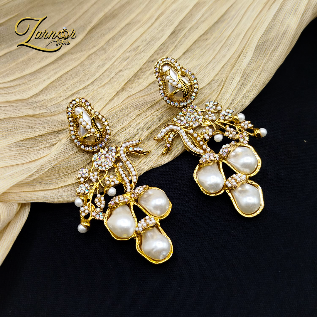 Turkish Mother Prl Earrings