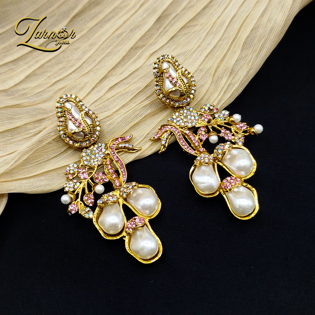 Turkish Mother Prl Earrings