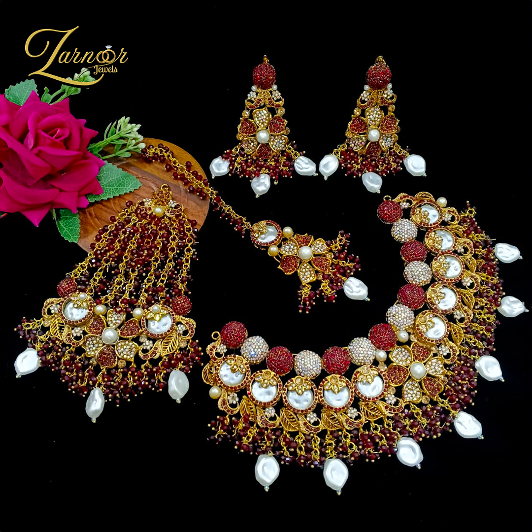 Mother Prl Bridal Set