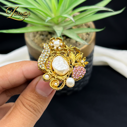Turkish Mother Prl Rings