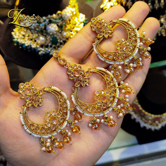Reverse A.D Earrings Tika