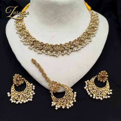Reverse A.D Necklace Set