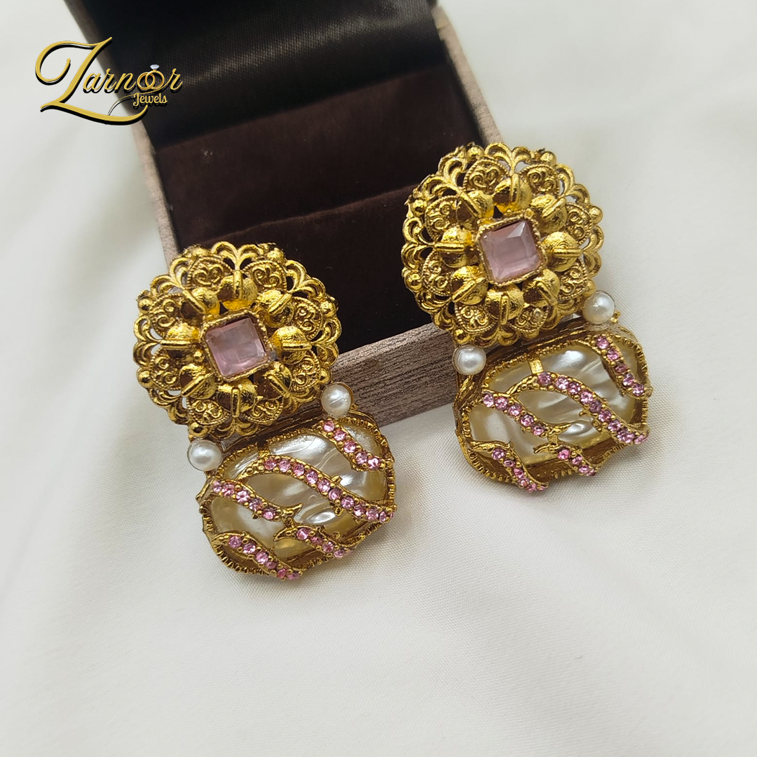 Turkish Mother Prl Earrings