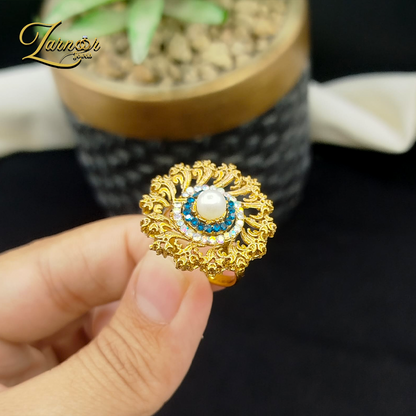 Turkish Flower Finger Rings