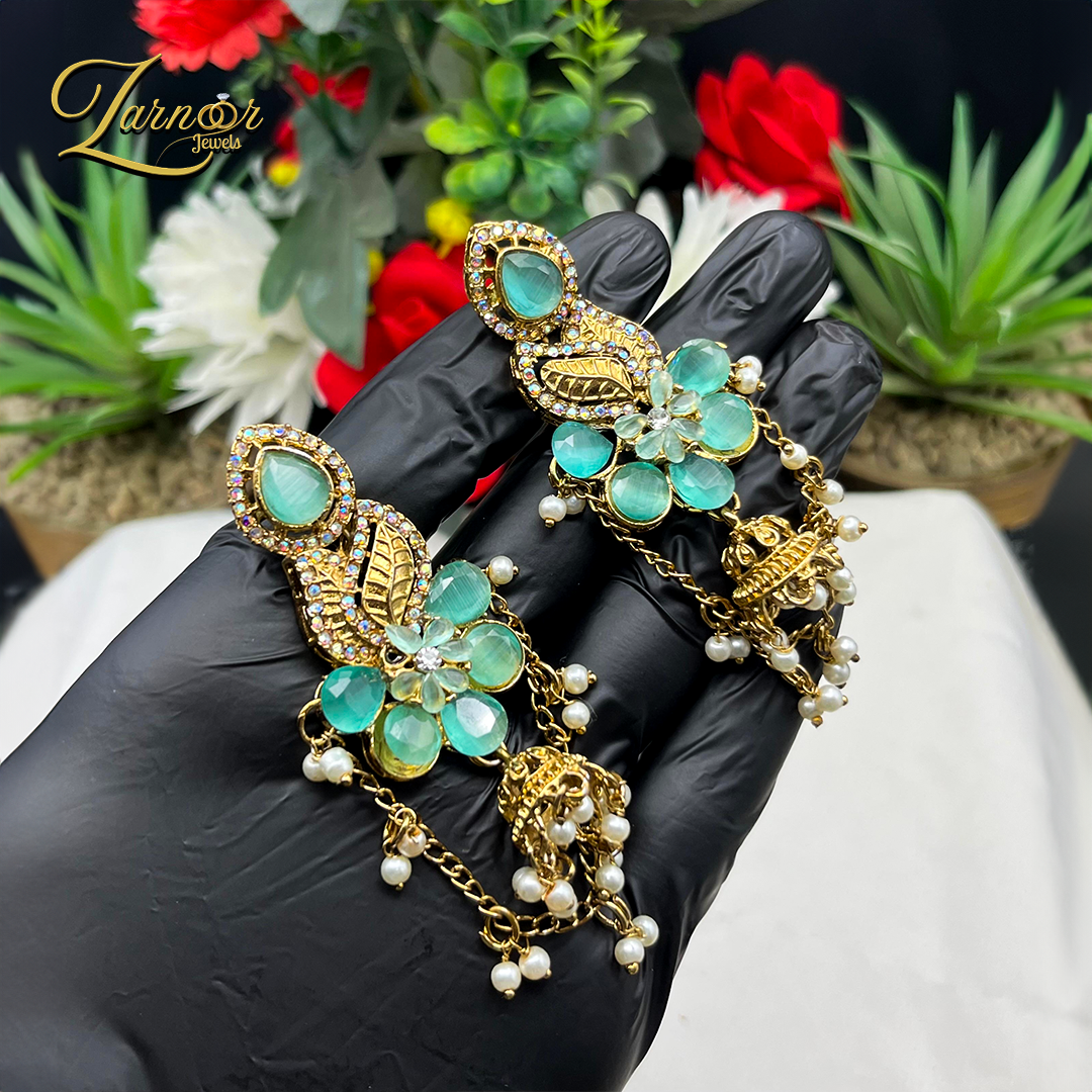 Flower Kashmiri Earrings