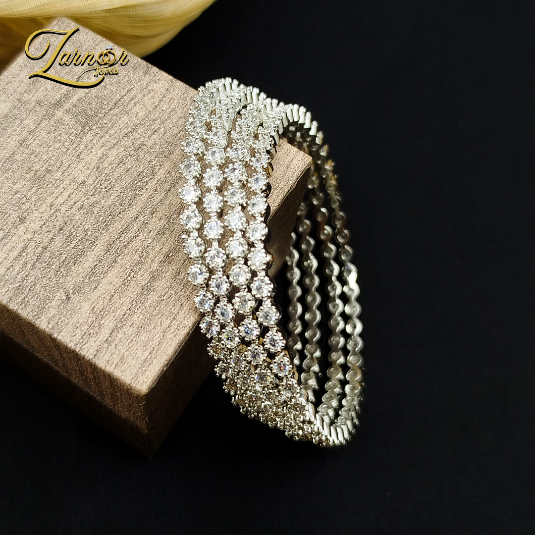 A.D Zircion Bangles