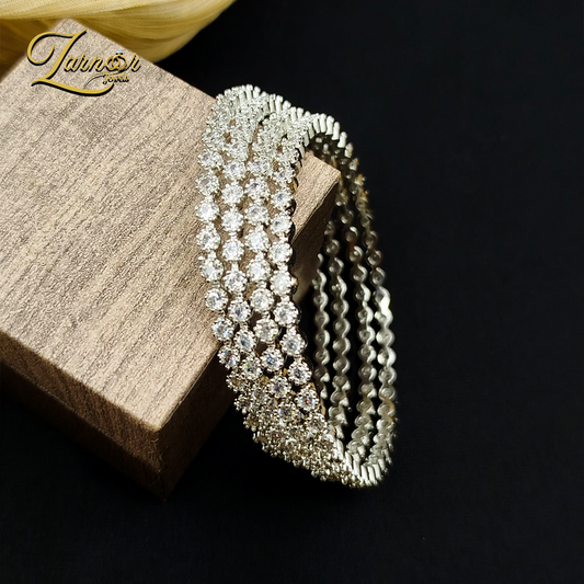 A.D Zircion Bangles