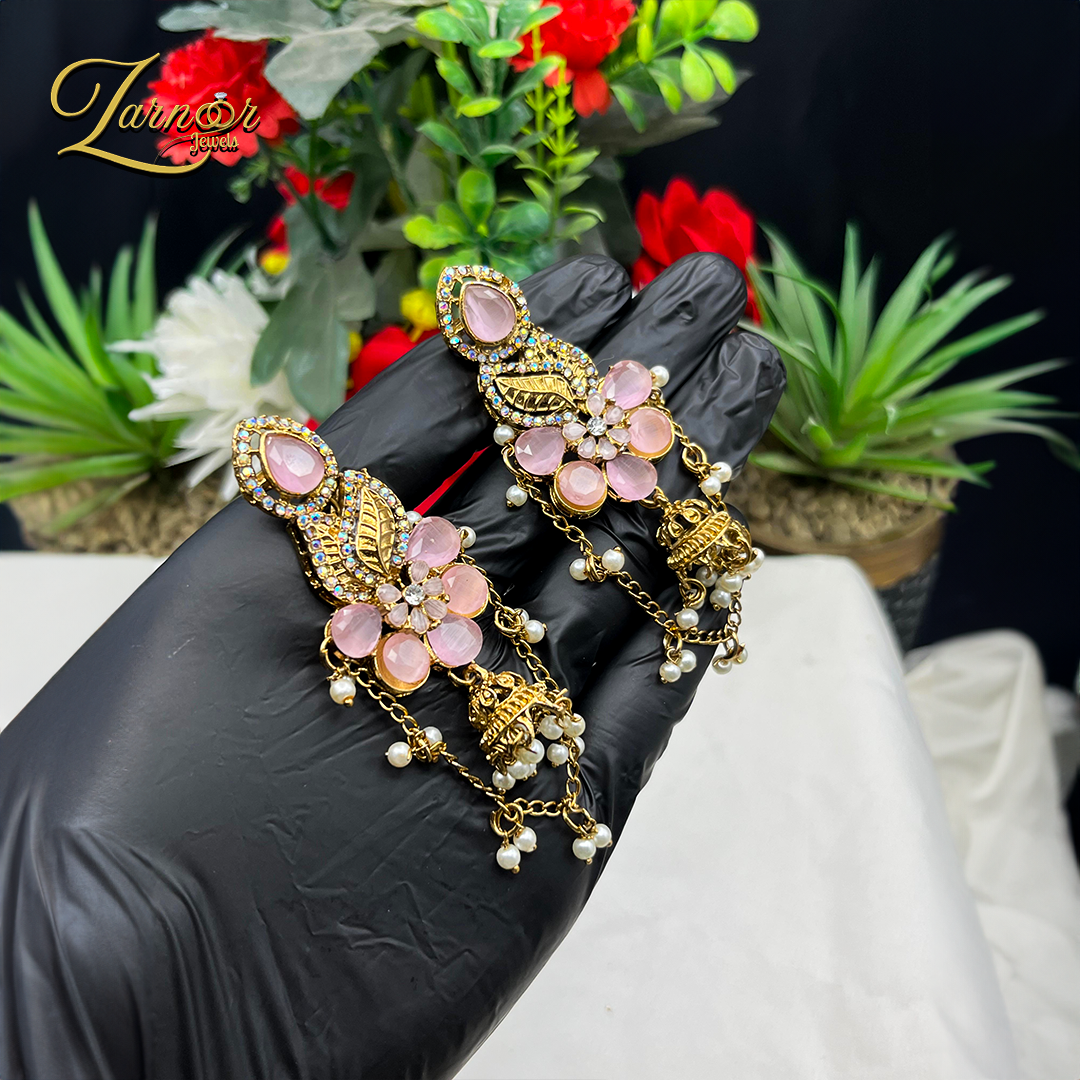 Flower Kashmiri Earrings