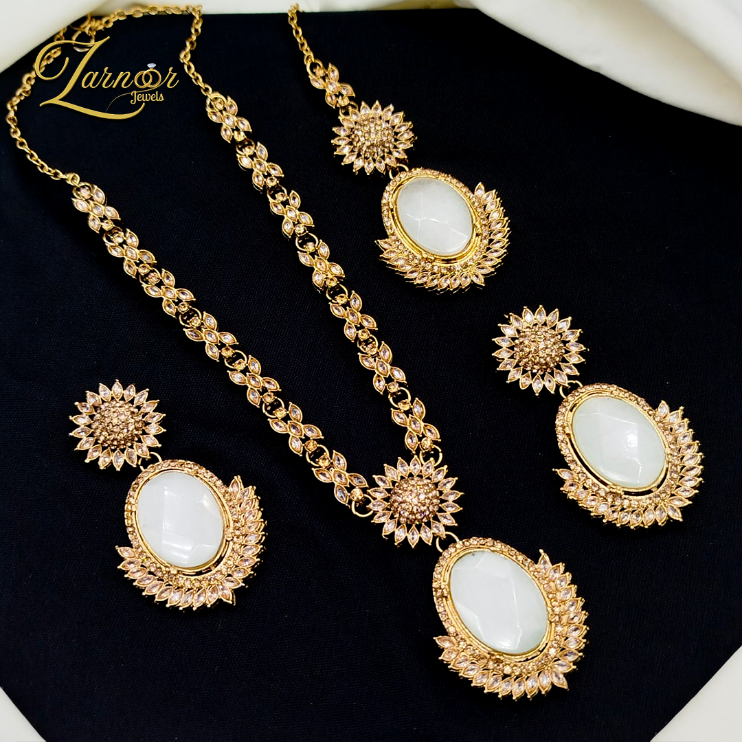 American Diamond Necklace Set