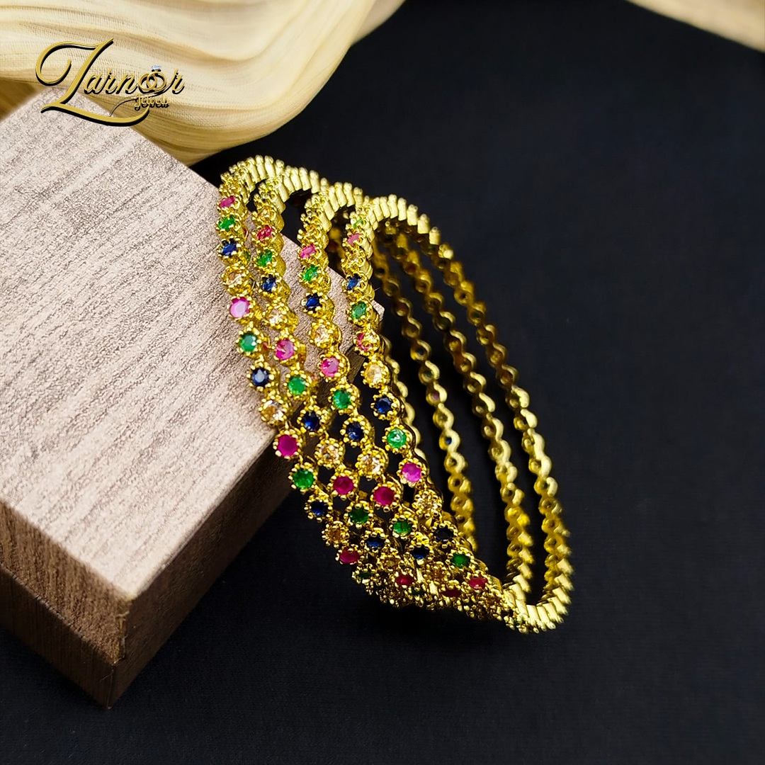A.D Zircion Bangles