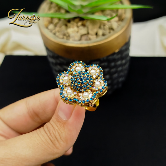 Flower Finger Rings