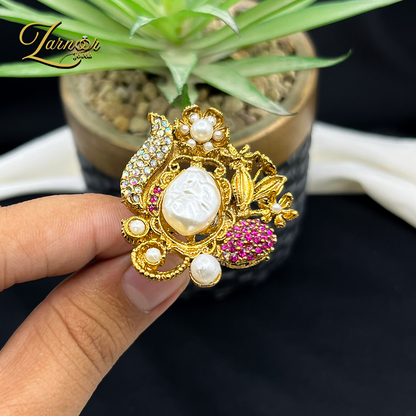 Turkish Mother Prl Rings