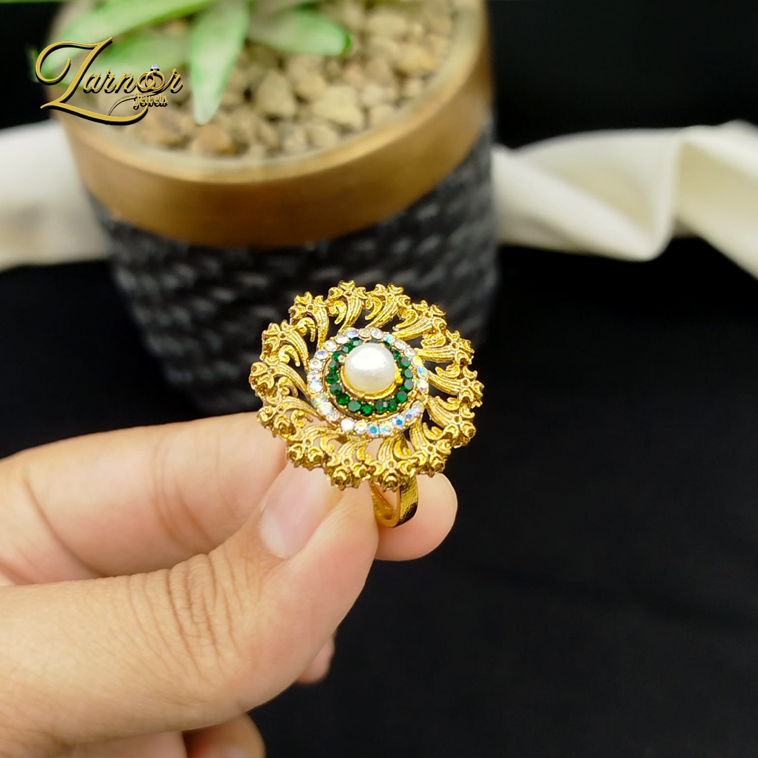 Turkish Flower Finger Rings