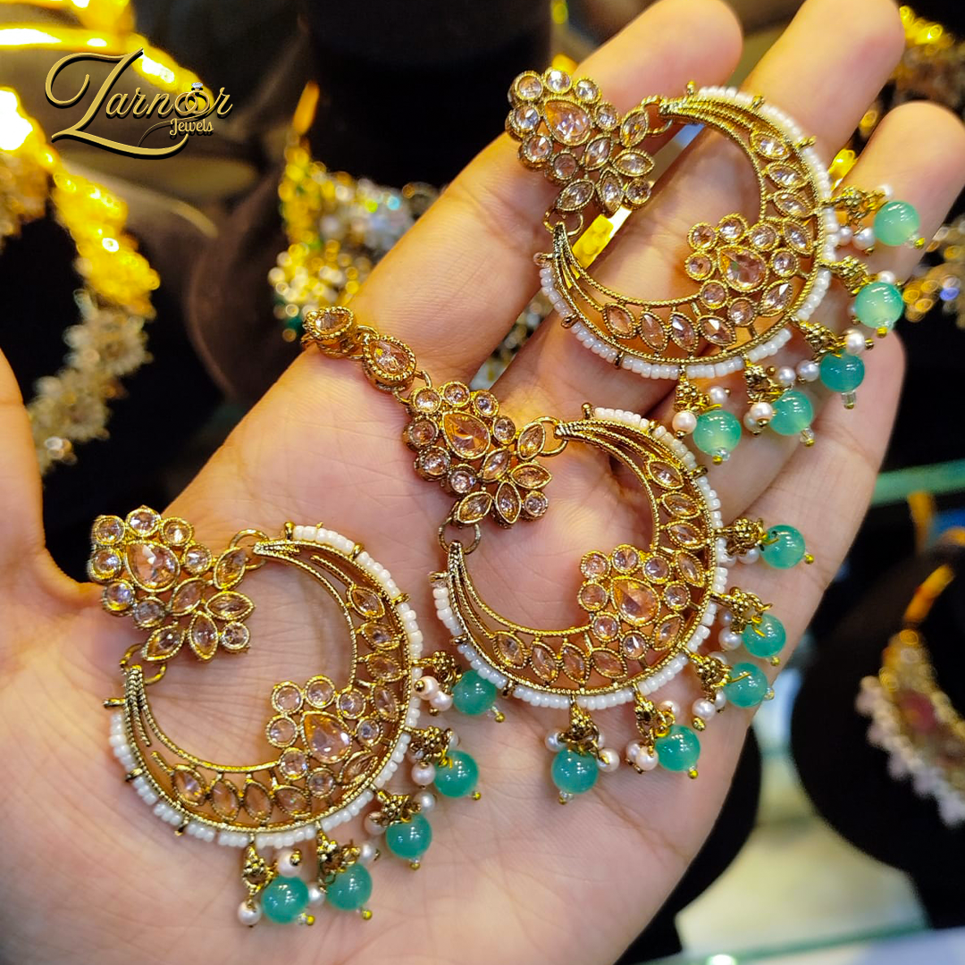 Reverse A.D Earrings Tika