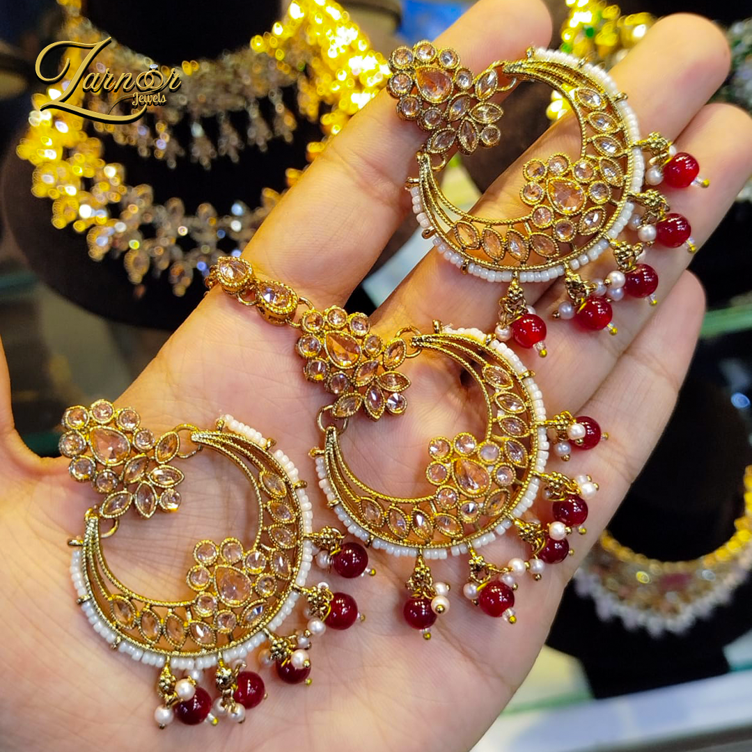 Reverse A.D Earrings Tika