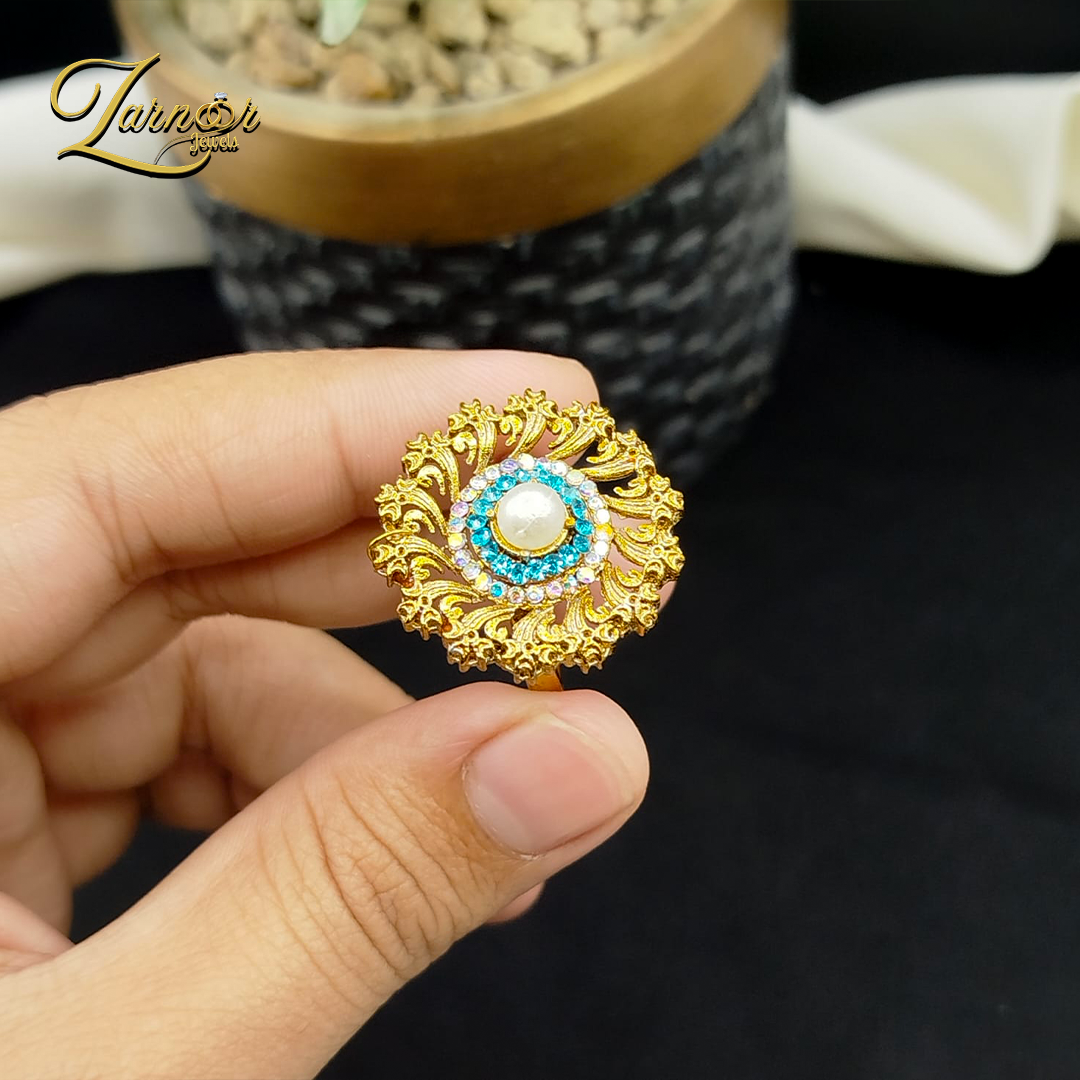 Turkish Flower Finger Rings