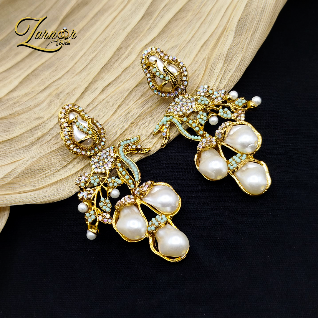 Turkish Mother Prl Earrings