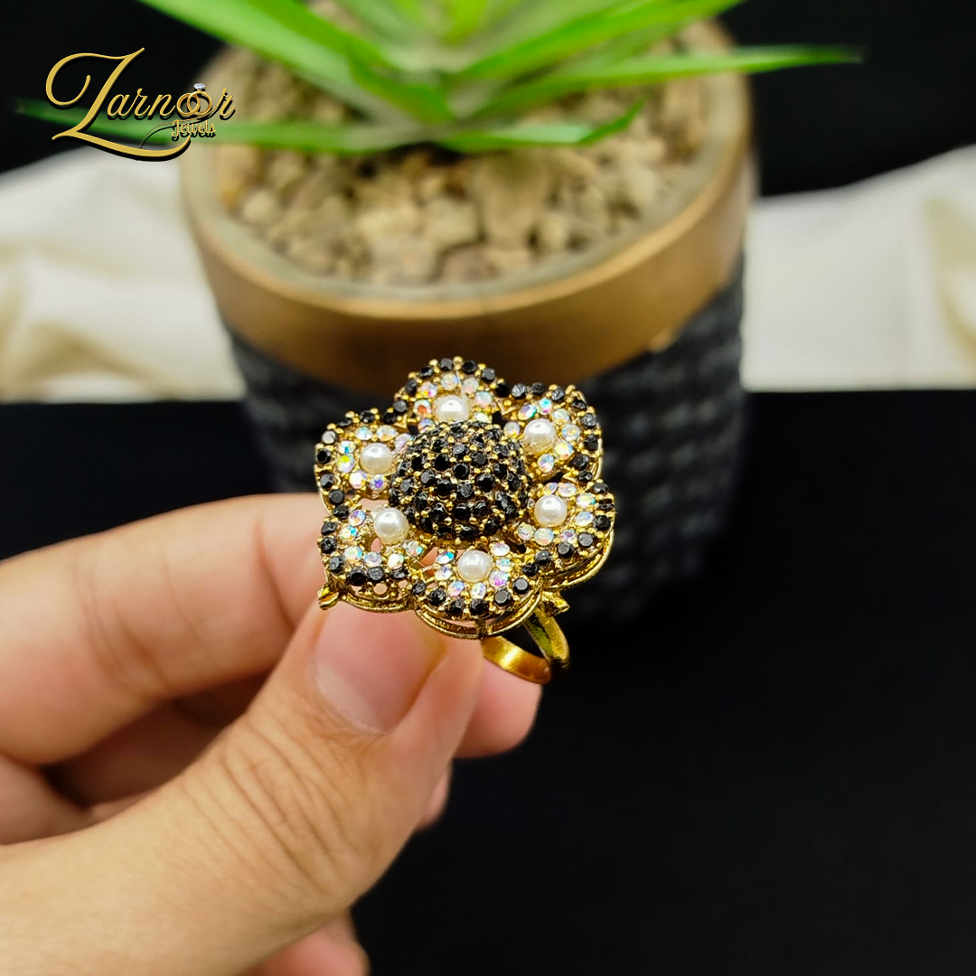 Flower Finger Rings