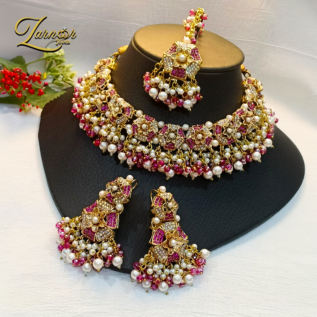 Colourful Necklace Set