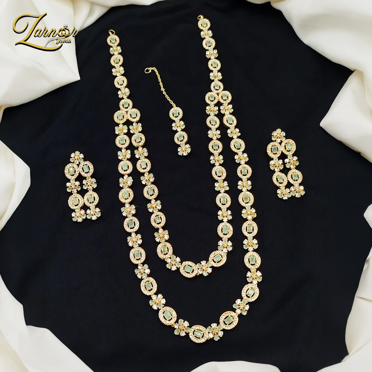 Stylish long mala set