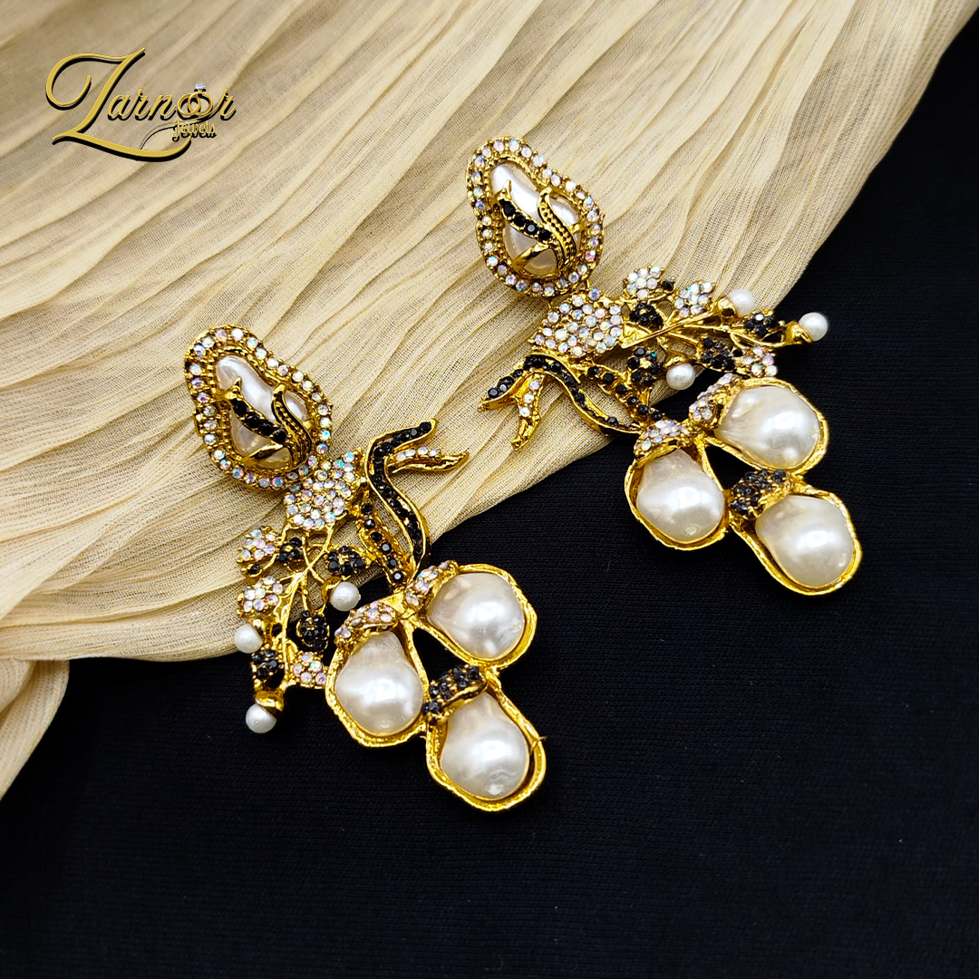 Turkish Mother Prl Earrings