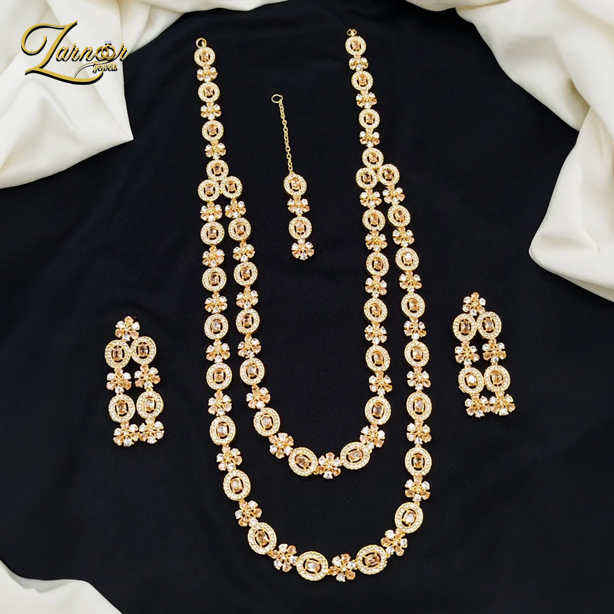 Stylish long mala set