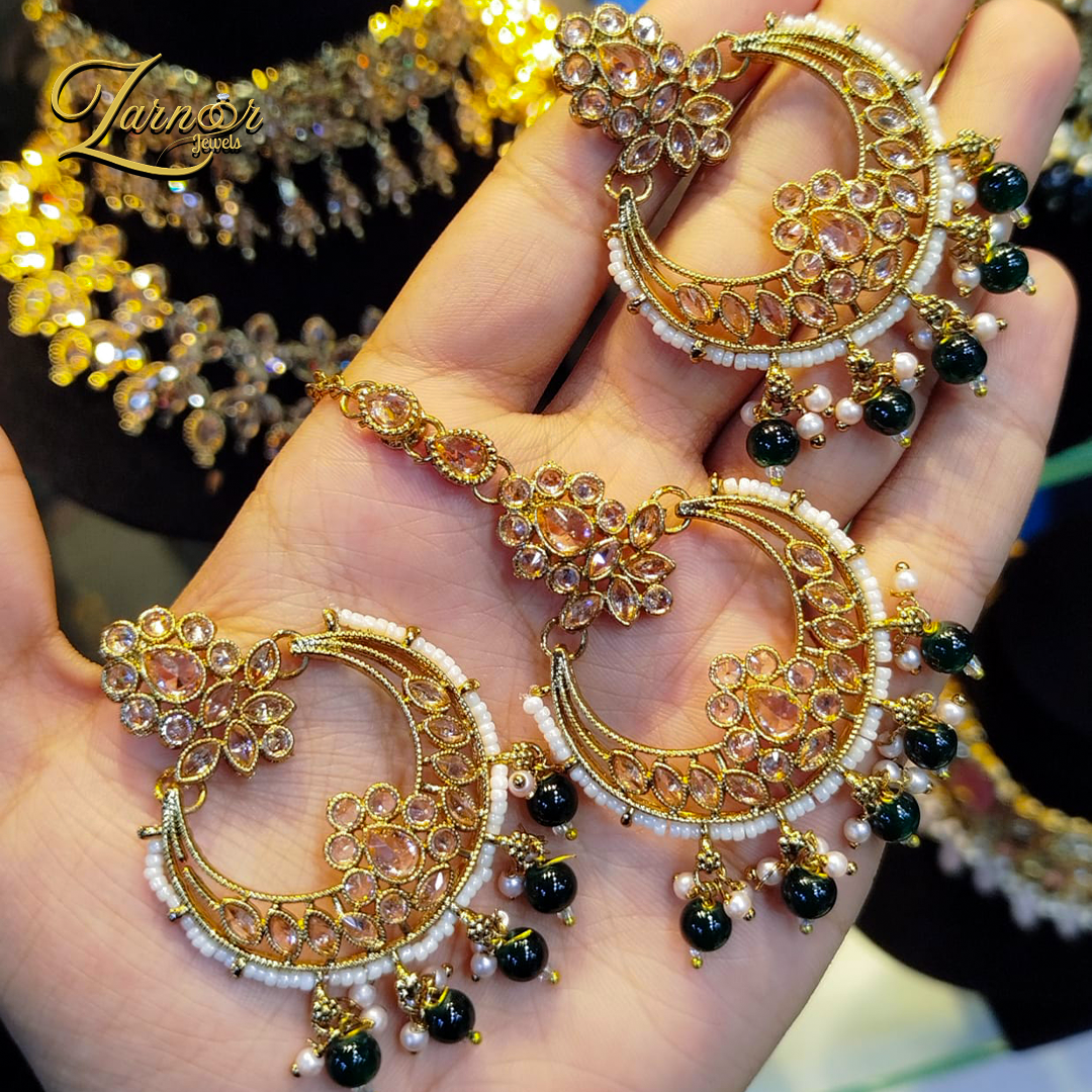 Reverse A.D Earrings Tika