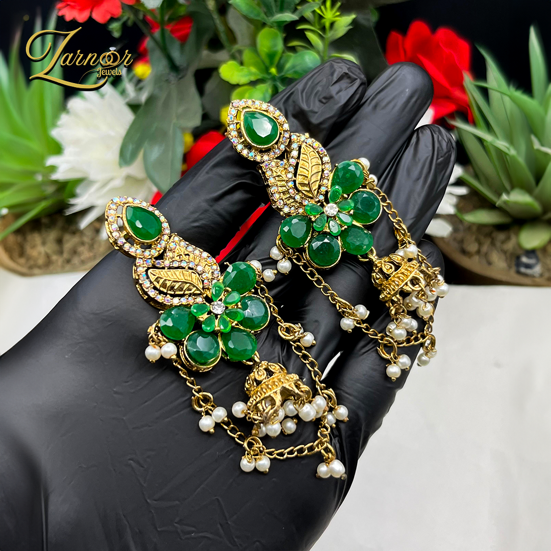 Flower Kashmiri Earrings
