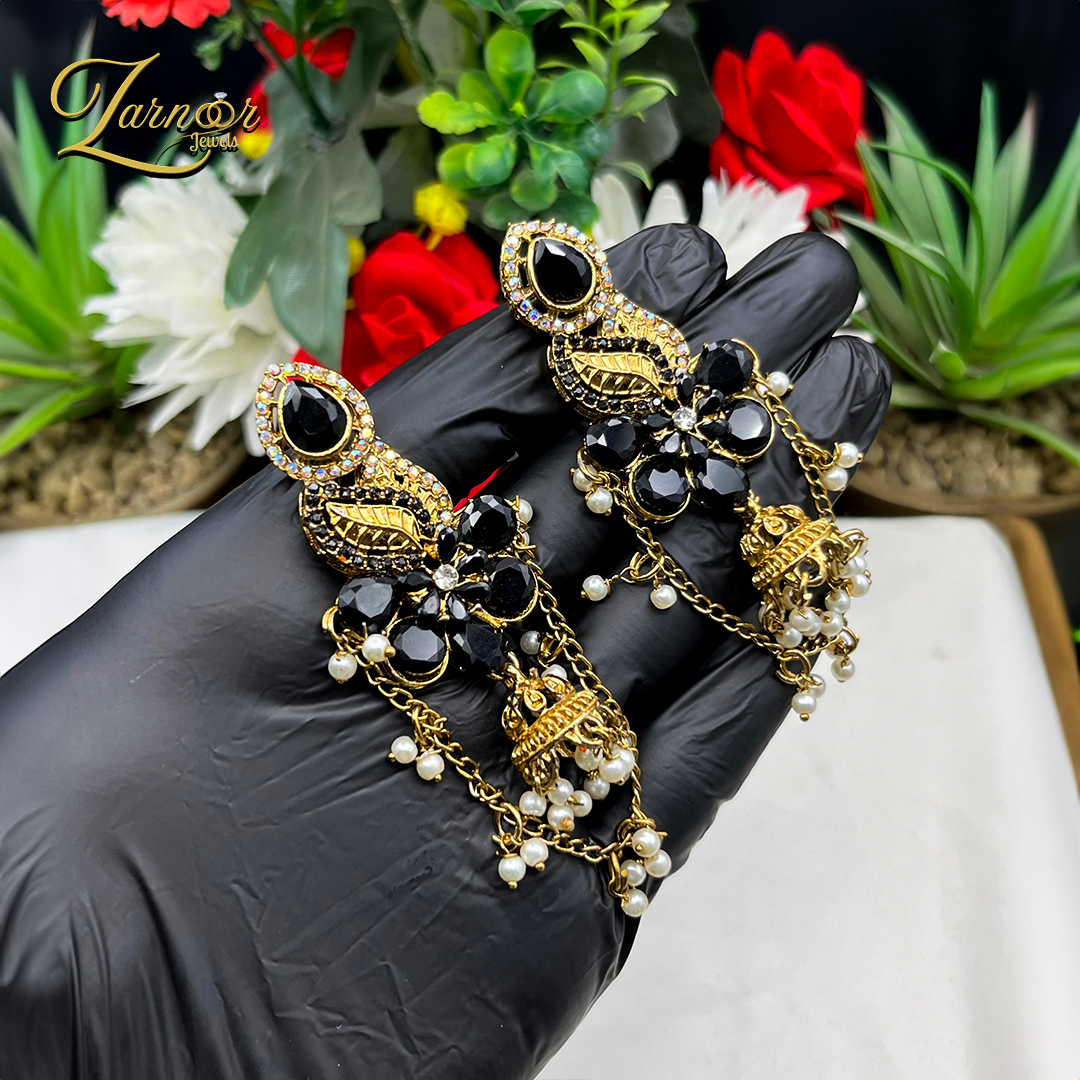 Flower Kashmiri Earrings