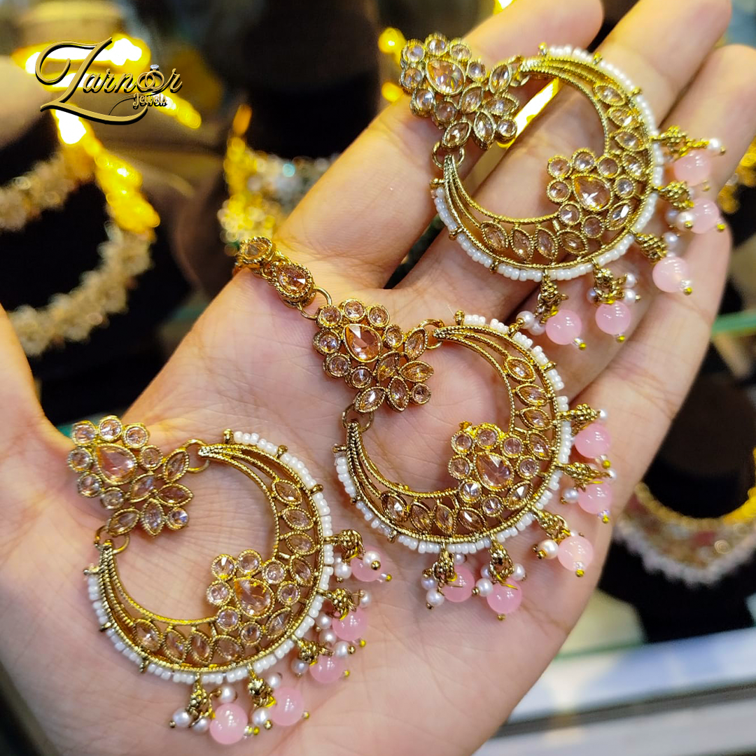 Reverse A.D Earrings Tika
